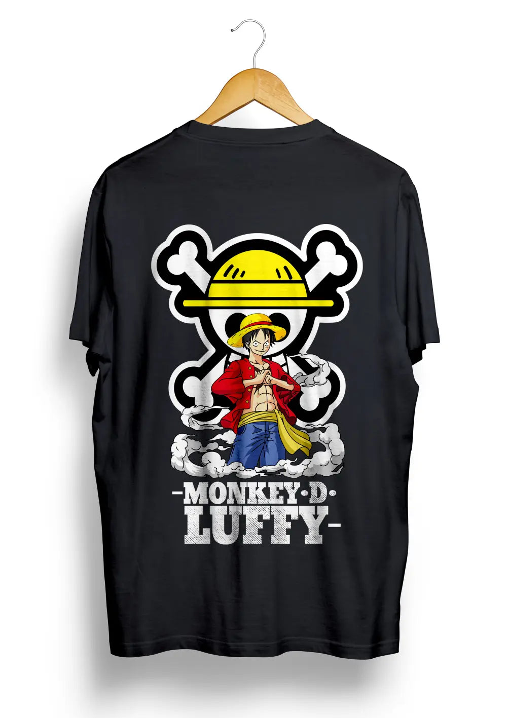 T-Shirt Maglietta Anime One Piece Monkey D Luffy Rubber-1