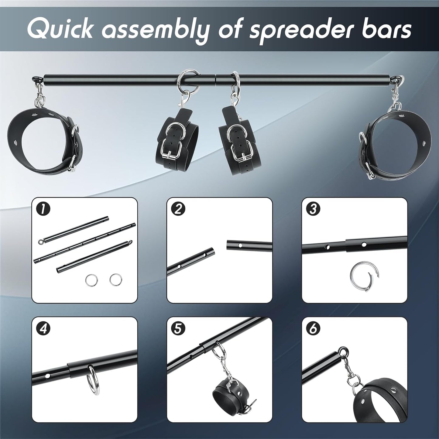 Intimate Couples Bondage Restraint Set-2