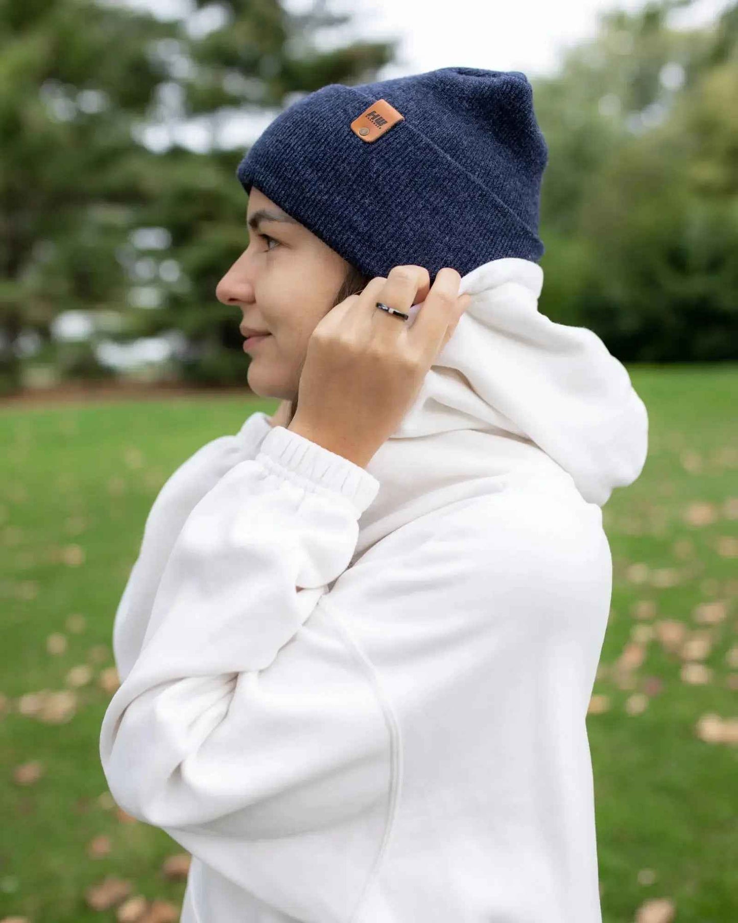 NEW HAAKWEAR H-Stitch Cuffed Beanie - Designed and Made in USA (Patented Design)-2