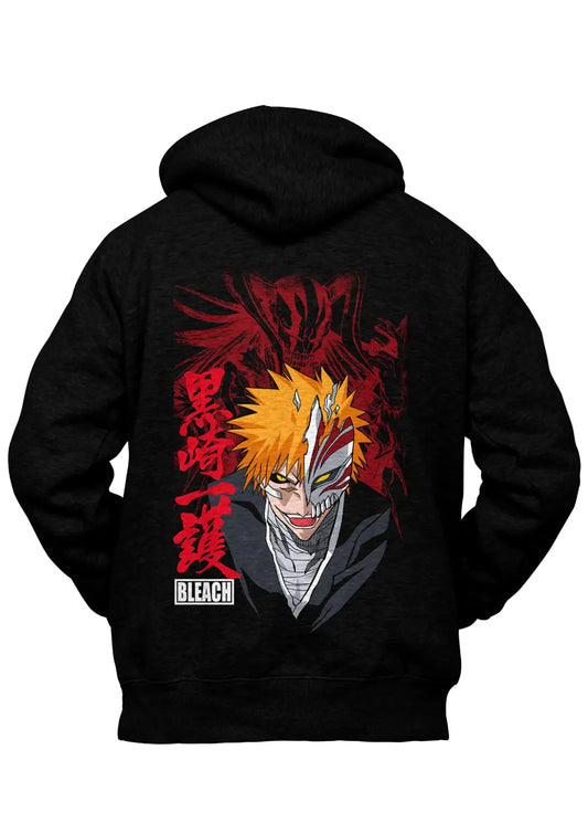 Felpa con Cappuccio Retro Bleach Vanguard Anime-0