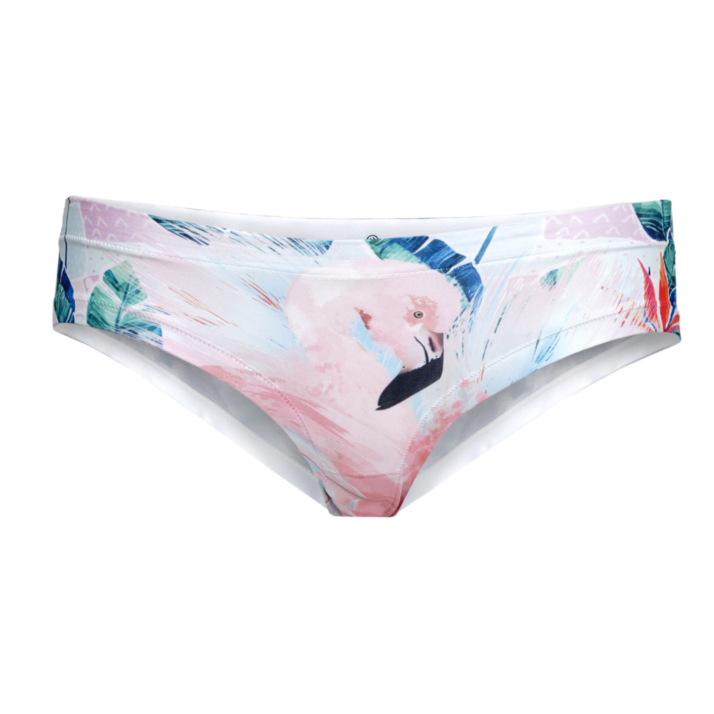 Memème Women’s Ultra-Comfortable FANTASY DREAMS - Flamingo - Panties | Original Prints, Unique Designs | Breathable Cotton Crotch, Stretchy Fit, Soft Flat Seams, No Elastic Bands | Two Styles: Slip/Brief and Thong | Everyday Use-2