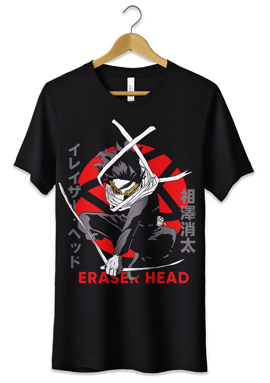 T-Shirt Maglietta Eraser Head My Hero Academia-0