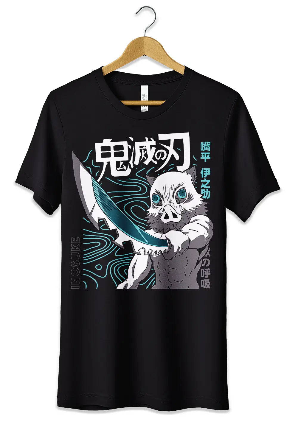 T-Shirt Maglietta Inosuke Demon Slayer Anime-0