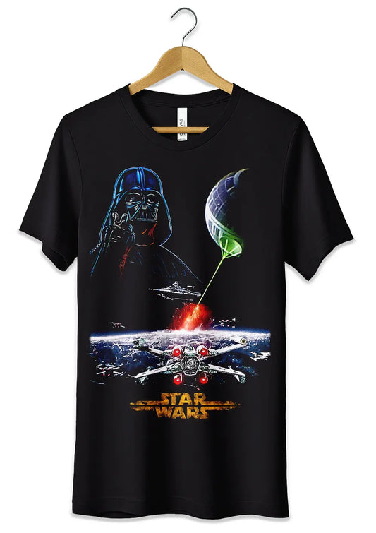 T-Shirt Maglietta Star Wars Film Cult Guerre Stellari-0