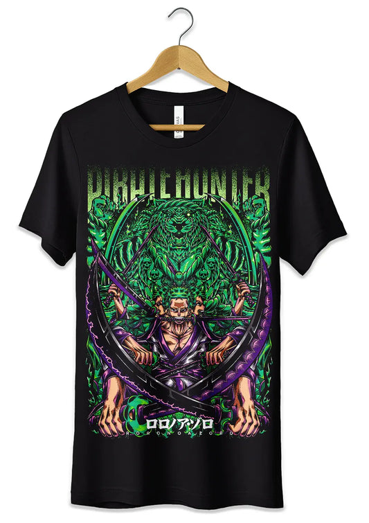 T-Shirt Maglietta Fans Roronoa Zoro Anime One Piece-0